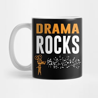 Drama Rocks Cool Theatre Mug